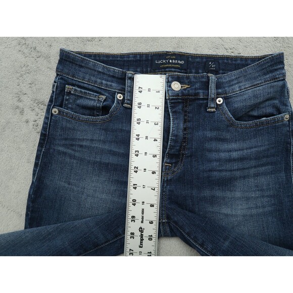 Lucky Brand Jeans Women's Size 4R Blue Mid-Rise Ava Skinny Denim 26" Inseam - Picture 8 of 16